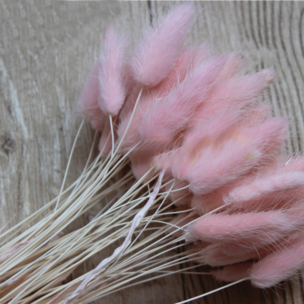 Dried Flower Bunch - 50 Stück getrocknete natürliche Blumensträuße rosa