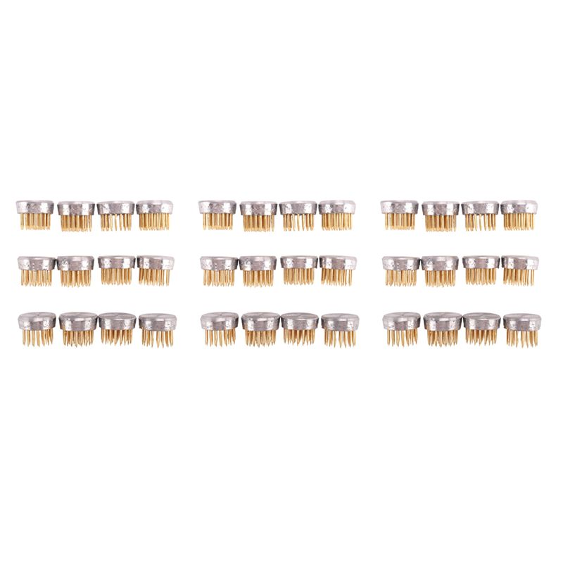 Flower Frog Pin - 36er-Pack Blumenfrosch-Halter, Kenzans Runde Blumenarrangierer Mini-Blumenfrosch-Pins,