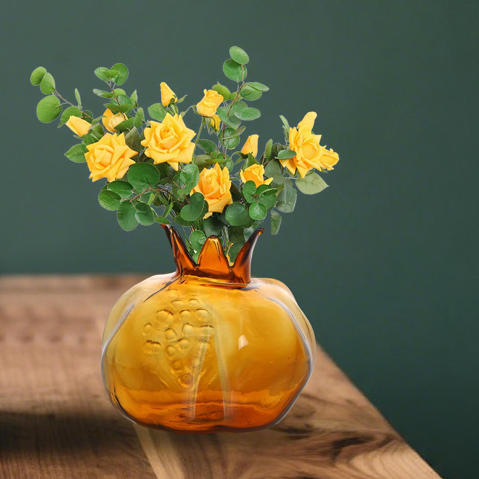 Granatapfelförmige Blumenvase, – Dried Flower Bunch Bewertung und Preis