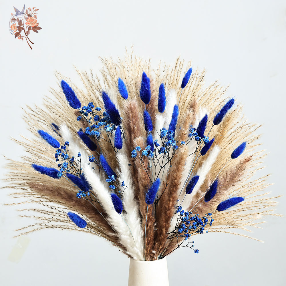 Blauer, flauschiger Kaninchens – Dried Flower Bunch Bewertung und Preis