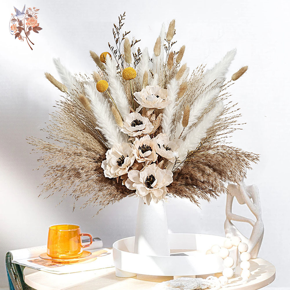 55 Stück künstlicher Blumenstr – Dried Flower Bunch Bewertung und Preis