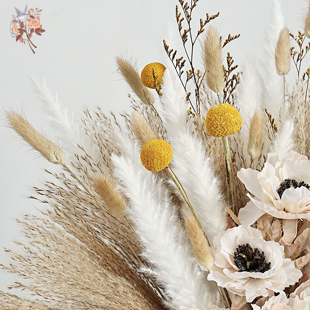 55 Stück künstlicher Blumenstr – Dried Flower Bunch Bewertung und Preis