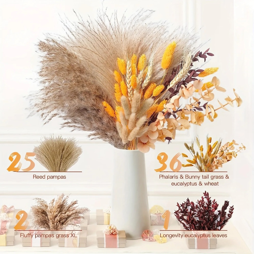 80 Stück natürliche getrocknet – Dried Flower Bunch Bewertung und Preis