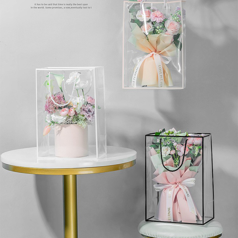 Transparent Tote Bag Flower Bo – Longs Florist Supply Bewertung und Preis