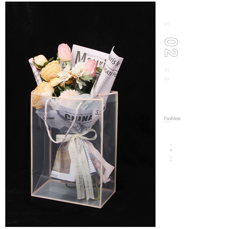 Transparent Tote Bag Flower Bo – Longs Florist Supply Bewertung und Preis