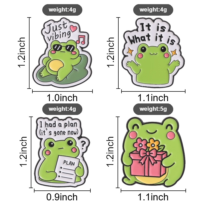Just Vibing Niedliche Musik-Lo – Flower Frog Pin Bewertung und Preis