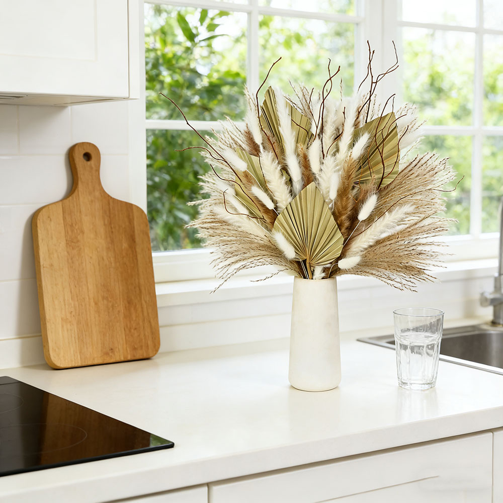 Natürliche getrocknete Palmblä – Dried Flower Bunch Bewertung und Preis